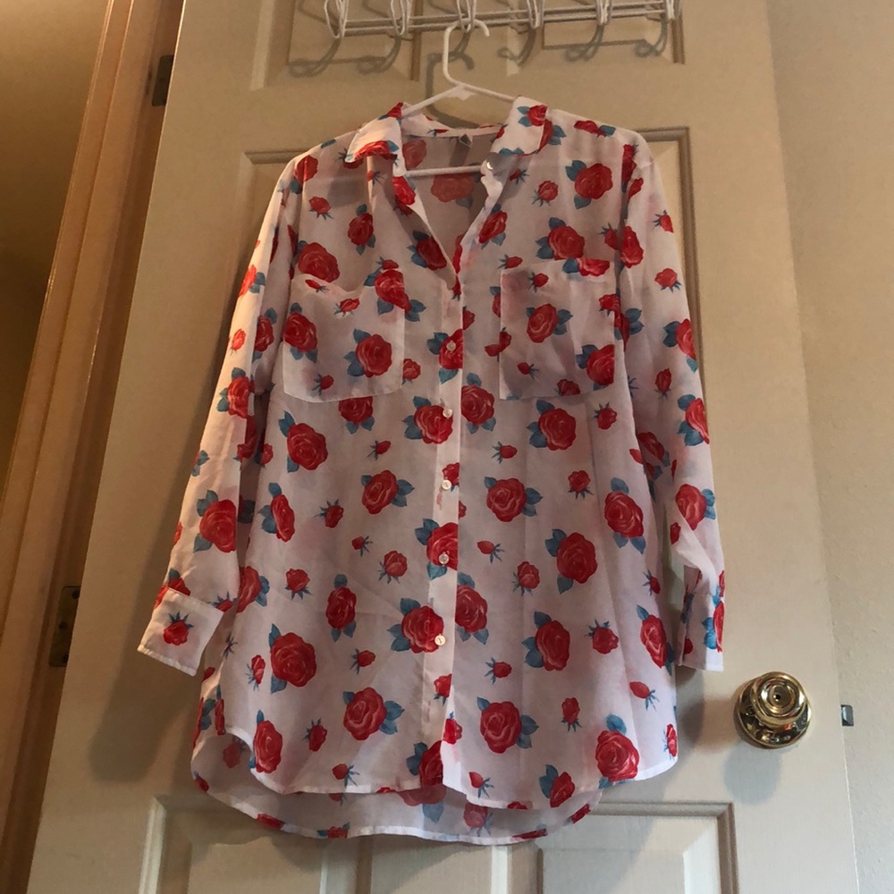 Floral blouse